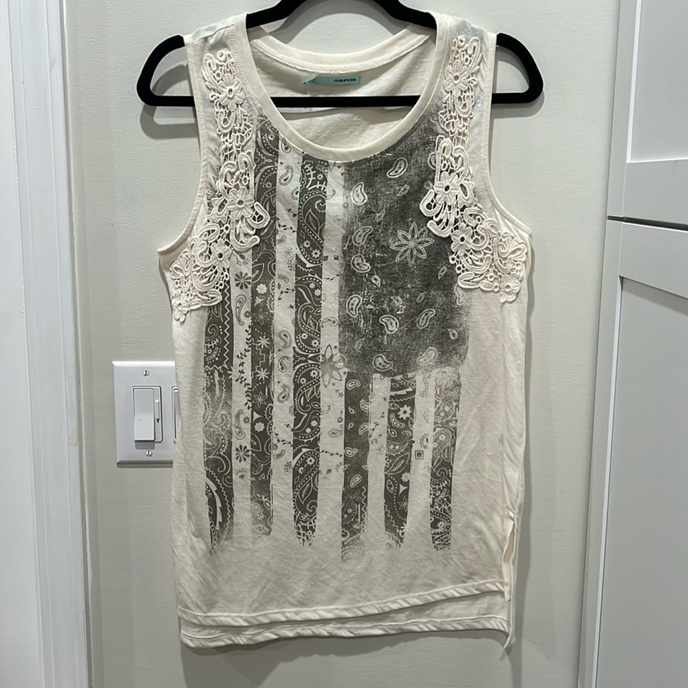 Maurice’s Women’s tank top. NWT. Size Medium.
